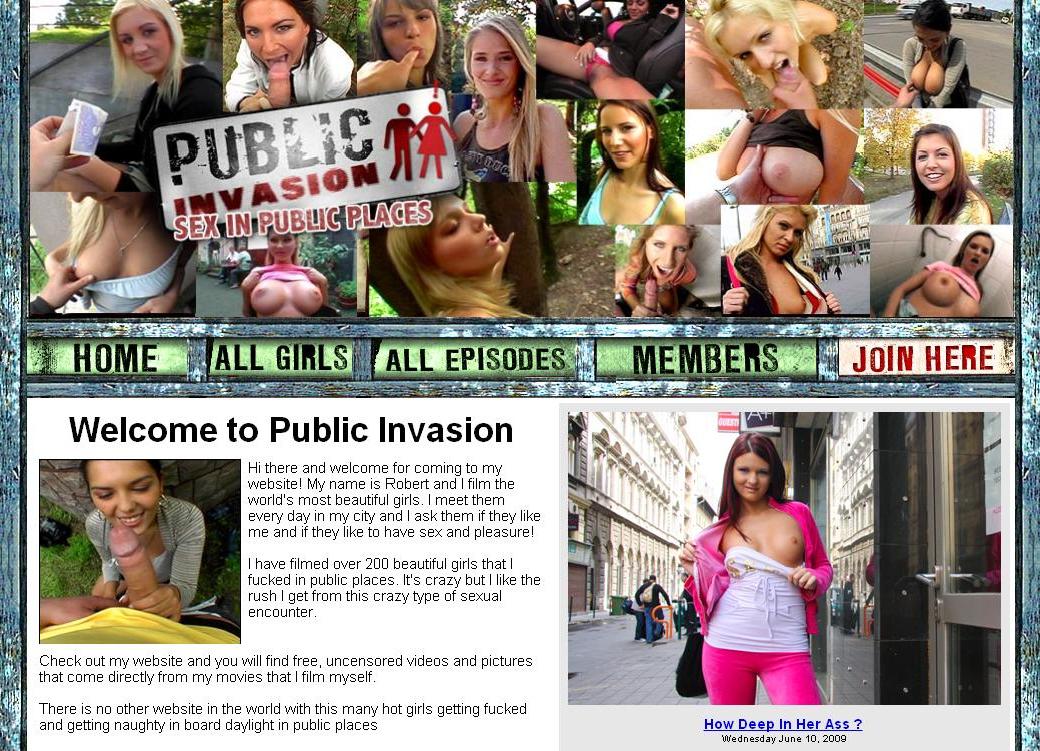 PublicInvasion.com SITERIP [Sex for money] 2019 Elite Porn