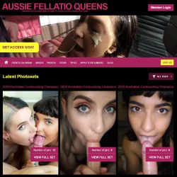 AussieFellatioQueens.com - SITERIP [129 HD Videos]